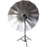 Фотозонт BRESSER SM-09 Jumbo 162 см, черно-серебристый 78587
